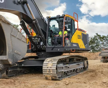 Volvo EC350E excavator