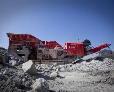 Terex Finlay J-1175 jaw crusher