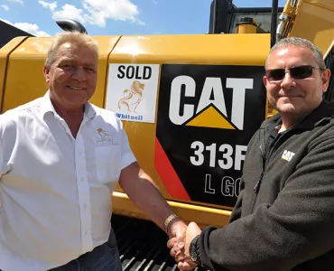 Finning sell excavators to Whitnell Plant