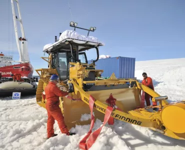 Cat D6N in Antarctica