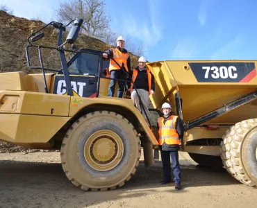 Cat 730C articulated dumptruck