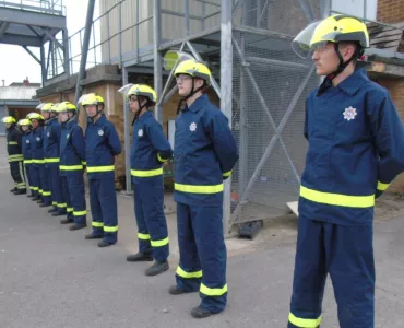 Swindon fire cadets