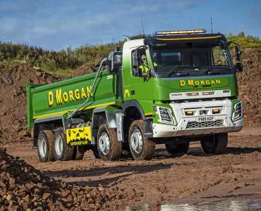 Volvo FMX 8x4 rigid truck