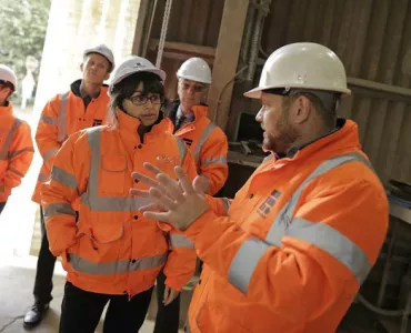 Baroness Parminter visits Formpave