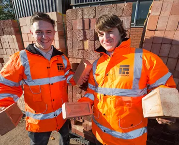Forterra donate bricks to Leicester College