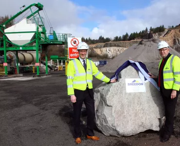 New asphalt plant at Furnace Quarry