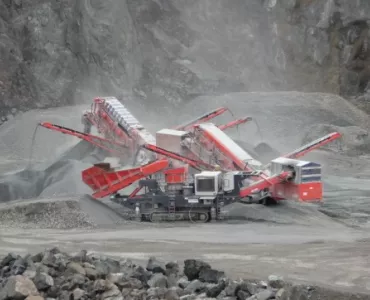 Sandvik crushing and screening equipment