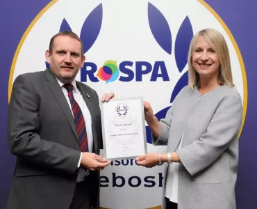 Grundon receive Silver RoSPA award