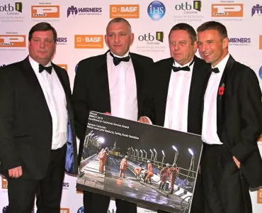 Hanson Concrete receive Gold medal at BRMCA Awards 2013