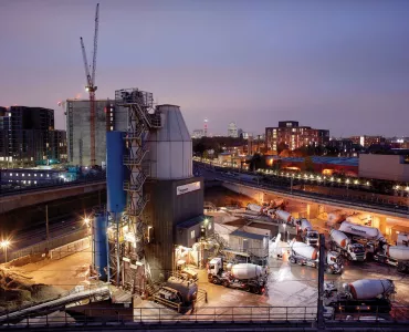 Hanson's King's Cross concrete plant