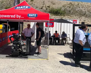 Hatz GB at Hillhead 2018