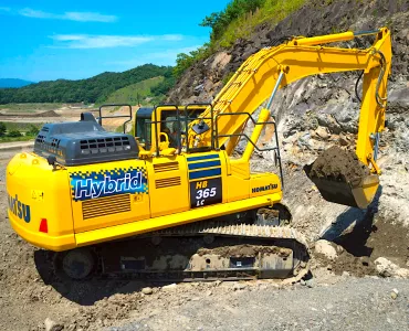 Komatsu HB365LC-3 excavator