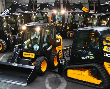 JCB compact equipment