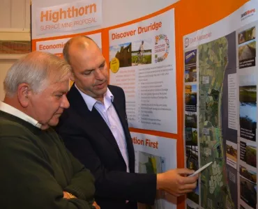 Highthorn surface mine plans submitted