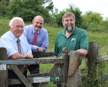 Hills Group make donation to Wiltshire Wildlife Trust