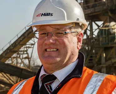 Peter Andrew, group director Hills Quarry Products