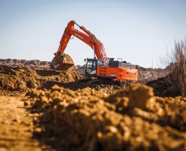 Hitachi ZX490LCH-6 excavator