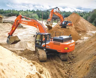 Hitachi Zaxis-7 excavators