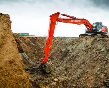 Hitachi ZX300LC-6 super long reach excavator