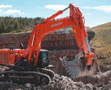 Hitachi ZX890LCR-6 excavator