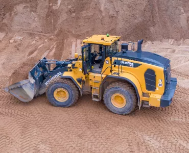 Hyundai HL975A CVT wheel loader