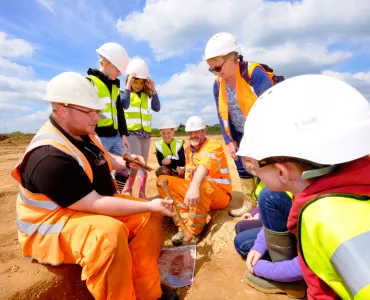 Young archaeologists