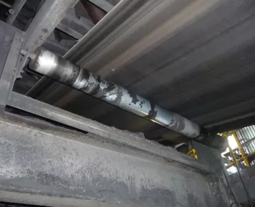Aluminium conveyor roller