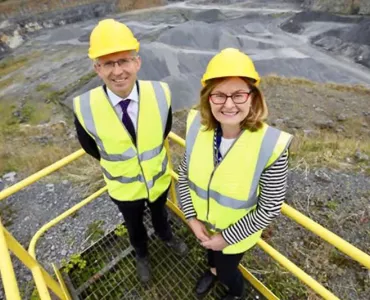 Gerry Farrell and Dr Sharon McGuinness