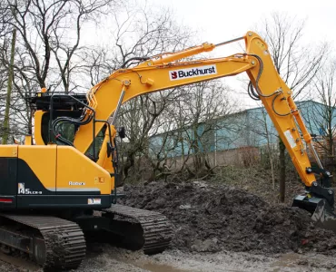 Hyundai R145 CRD excavator