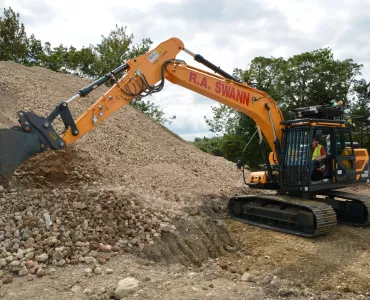 Hyundai HX160L crawler excavator