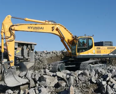 Hyundai R430LC-9A crawler excavator