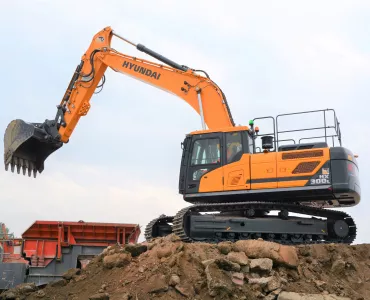 Hyundai HX300L excavator