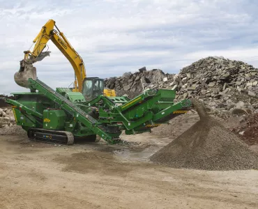 McCloskey I34R compact impact crusher