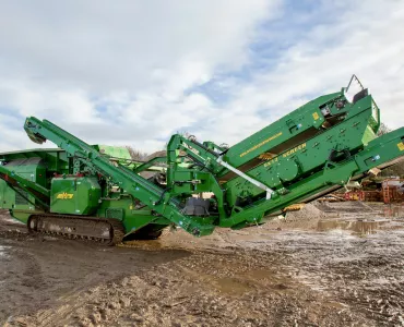 McCloskey I4C compact impact crusher