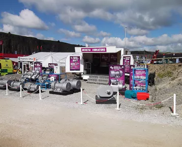 Invicta's stand at Hillhead 2014