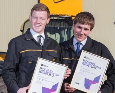 JCB apprentices