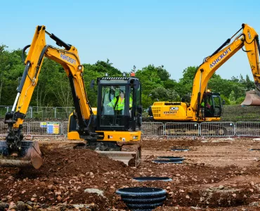 JCB machines for Ashcroft Construction