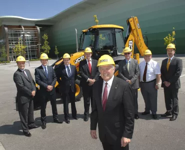 JCB build logistics hub