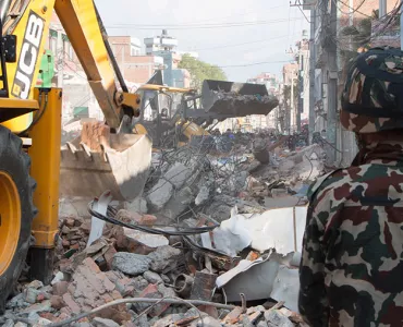 JCB send more machines to Nepal