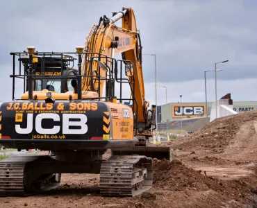 JCB JS220 excavator