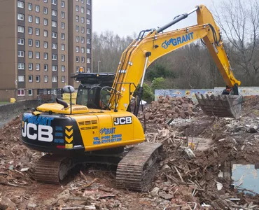 JCB JS220 excavator