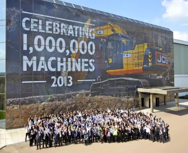 JCB celebrate millionth machine