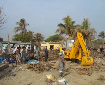 JCB backhoe loader