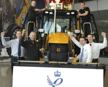 JCB win Queen's Award