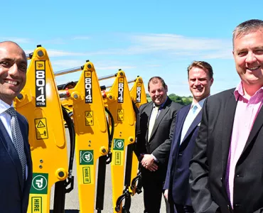 JCB secure deal with Travis Perkins