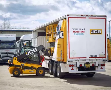 JCB Williams Martini Racing truck