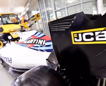 JCB branding