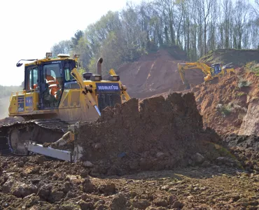 Komatsu dozer