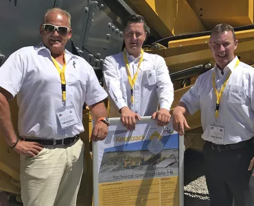 Keestrack team at Hillhead 2018