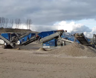 Kleemann crushing and screening equipment